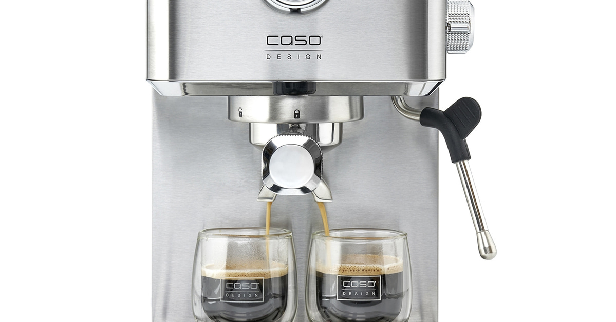 Design Siebträgermaschine CASO Espresso Gourmet | CASO Design Onlineshop CH