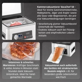 CASO VacuChef 50 Profi-Kammervakuumierer