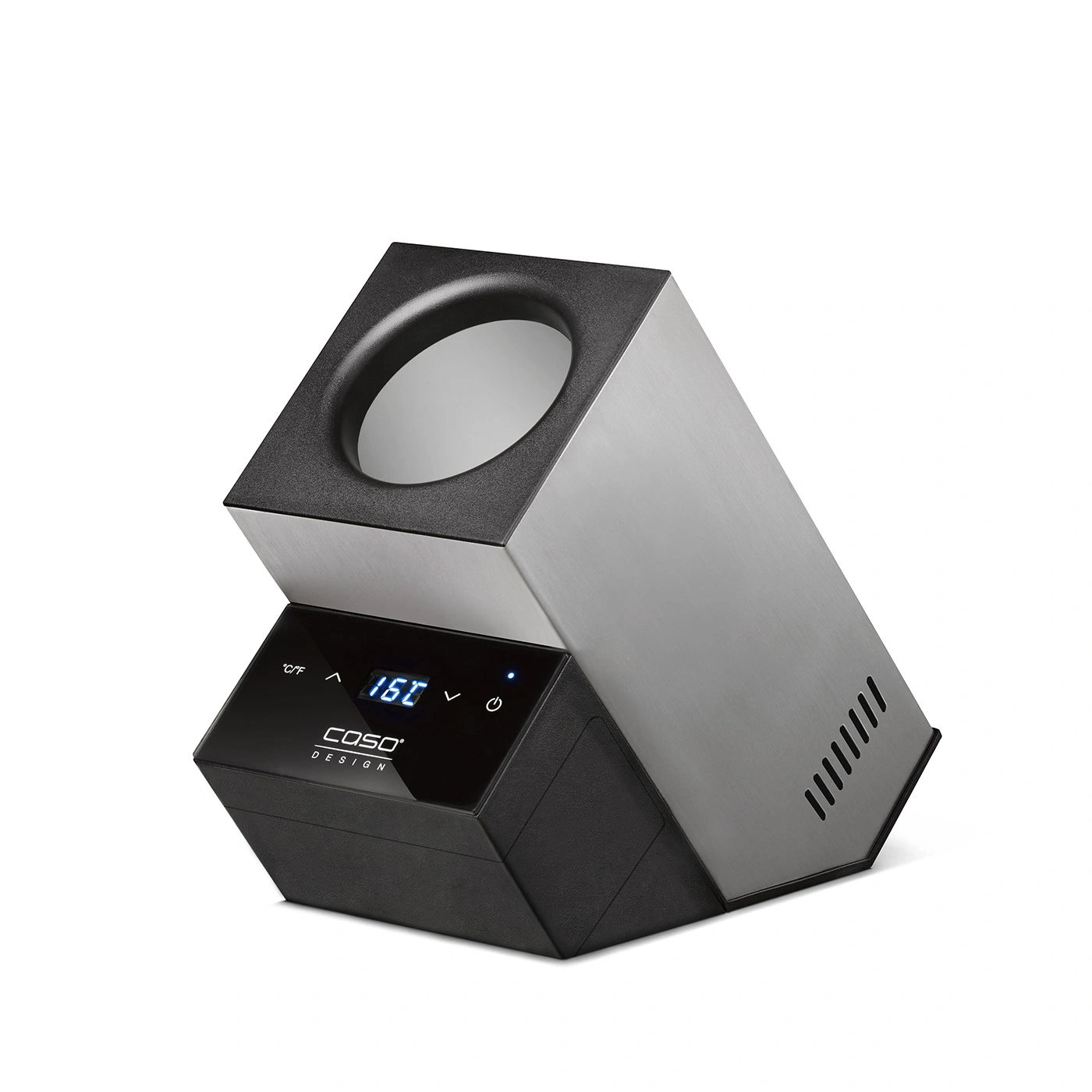 Gerät mit digitaler Anzeige, Temperaturregelung, Edelstahl-Design, COSO Design.