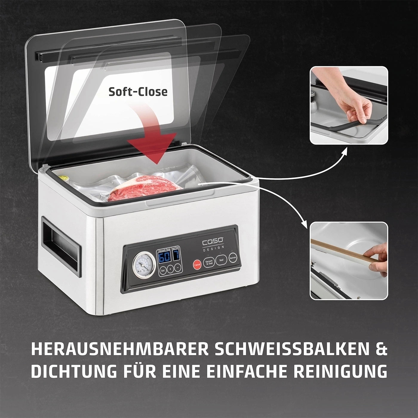 CASO VacuChef 50 Profi-Kammervakuumierer