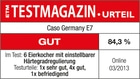 Testmagazin-Urteil für Caso Germany E7: Gut, 84,3%, Test von 6 Eierkochern.