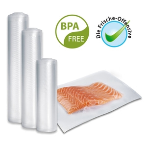 Foil set 2 for vacuuming + Sous Vide Cooking 30x40 cm, 20x600 cm, 28x600 cm, 30x600 cm