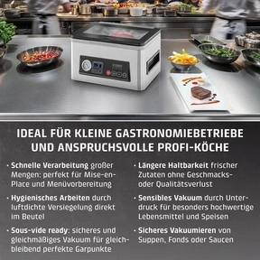 CASO VacuChef 50 Profi-Kammervakuumierer