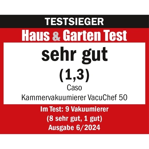 CASO VacuChef 50 Profi-Kammervakuumierer