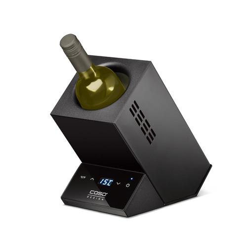 CASO WineCase One Black Design Weinkühler für eine Flasche