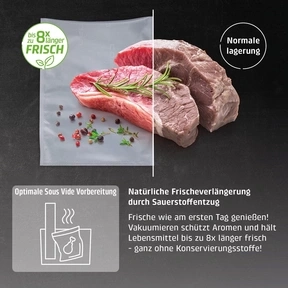 VRH 800 advanced Pro Vakuumiergerät mit extra Zubehör