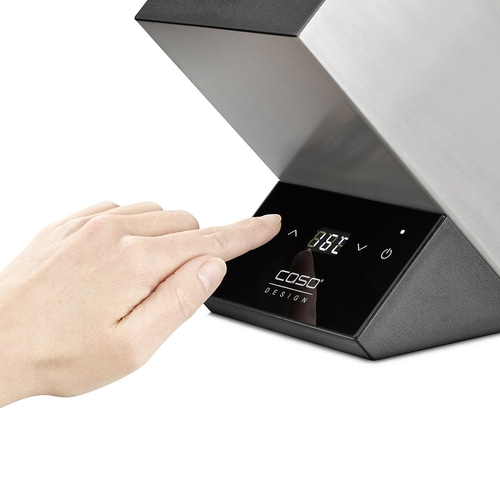 CASO Winecase One Inox Design Weinkühler für eine Flasche