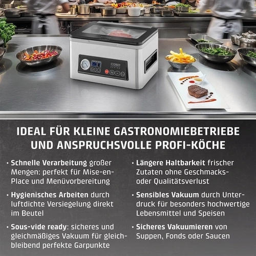 CASO VacuChef 50 Profi-Kammervakuumierer