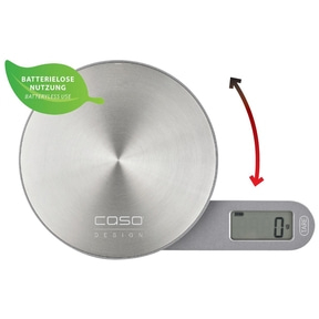 CASO Kitchen EcoMate Highly accurate, environment-friendly kitchen weighing scales
