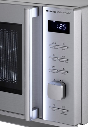 CASO M20 Cube Ceramic Design microwave