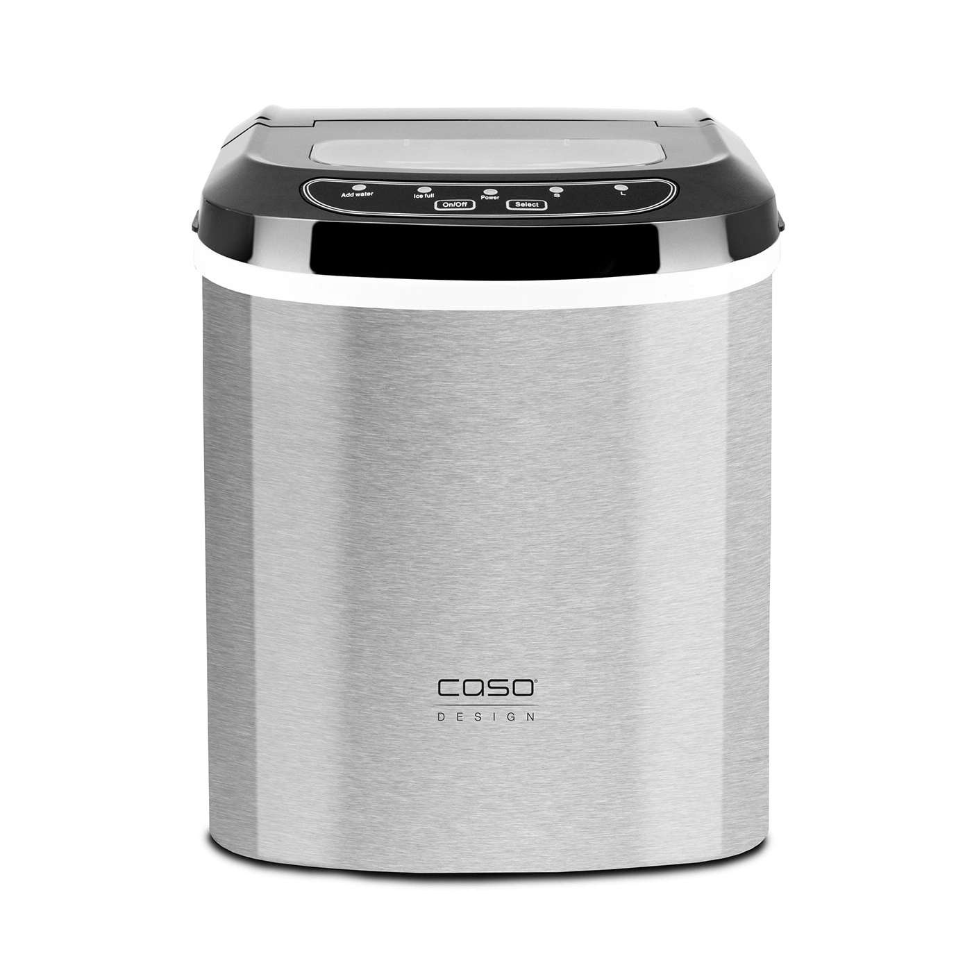 Eiswürfelmaschine, Edelstahl, Caso Design, Bedienfeld, modernes Design, Küche, Gerät