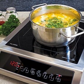 CASO IP 3500 Pro pour l'usage professionnel Plaque de cuisson à induction mobile avec fiche T23