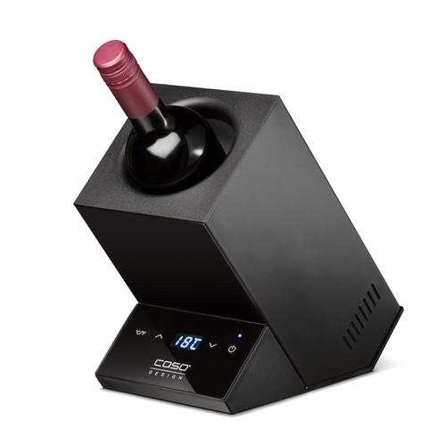 CASO WineCase One Black Design Weinkühler für eine Flasche
