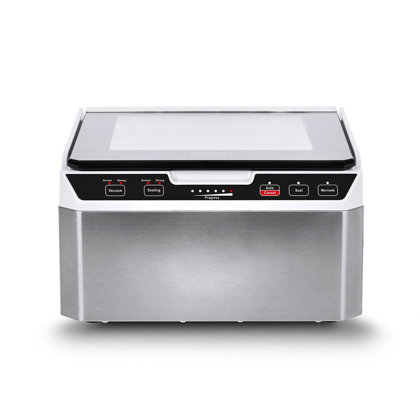 Vacuum sealer machine, stainless steel, control panel, vacuum, seal, auto, cancel, marinate