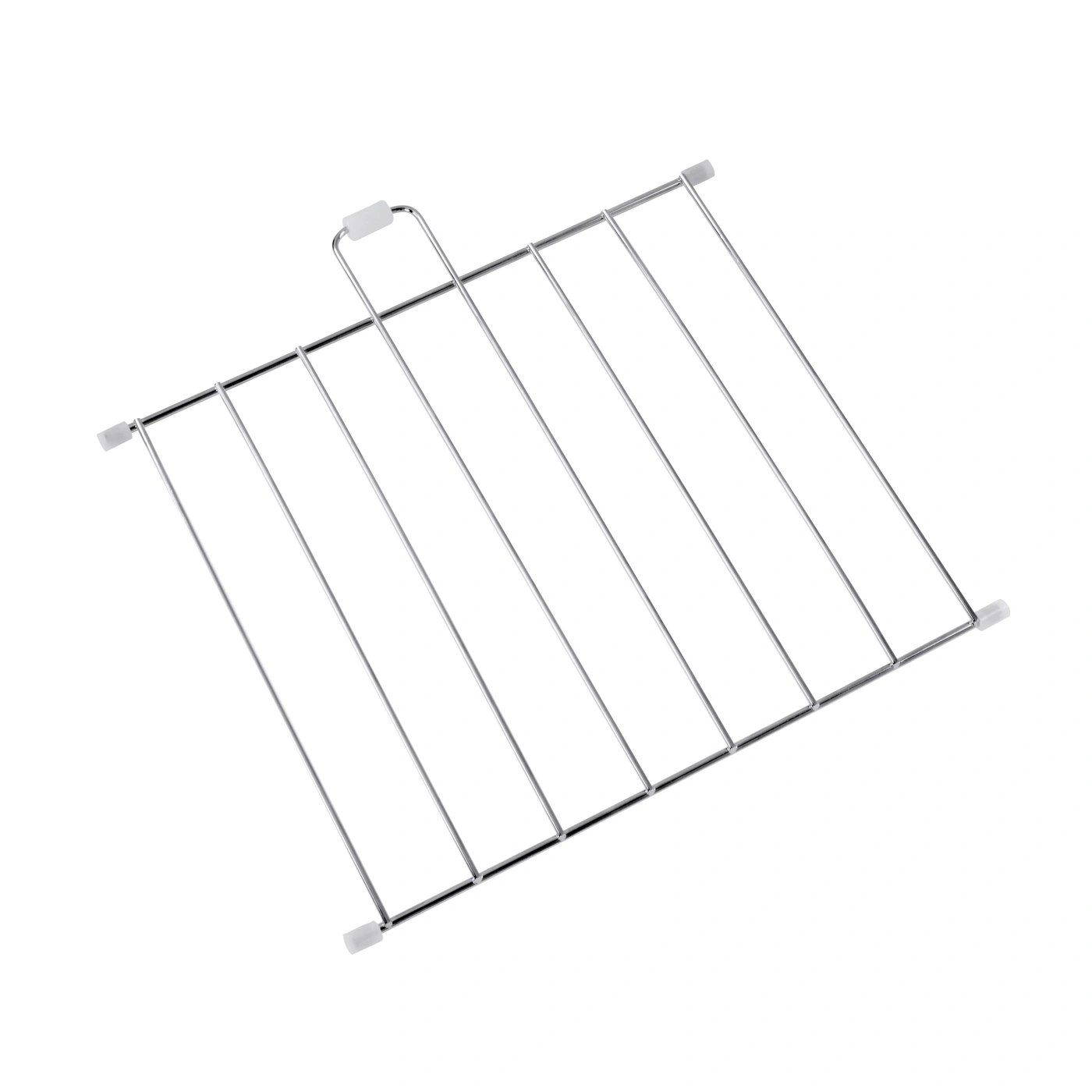 Grille de four en métal isolée sur fond blanc, grille métallique, appareil de cuisine
