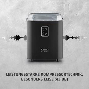 CASO IceChef Compact Design Eiswürfelbereiter