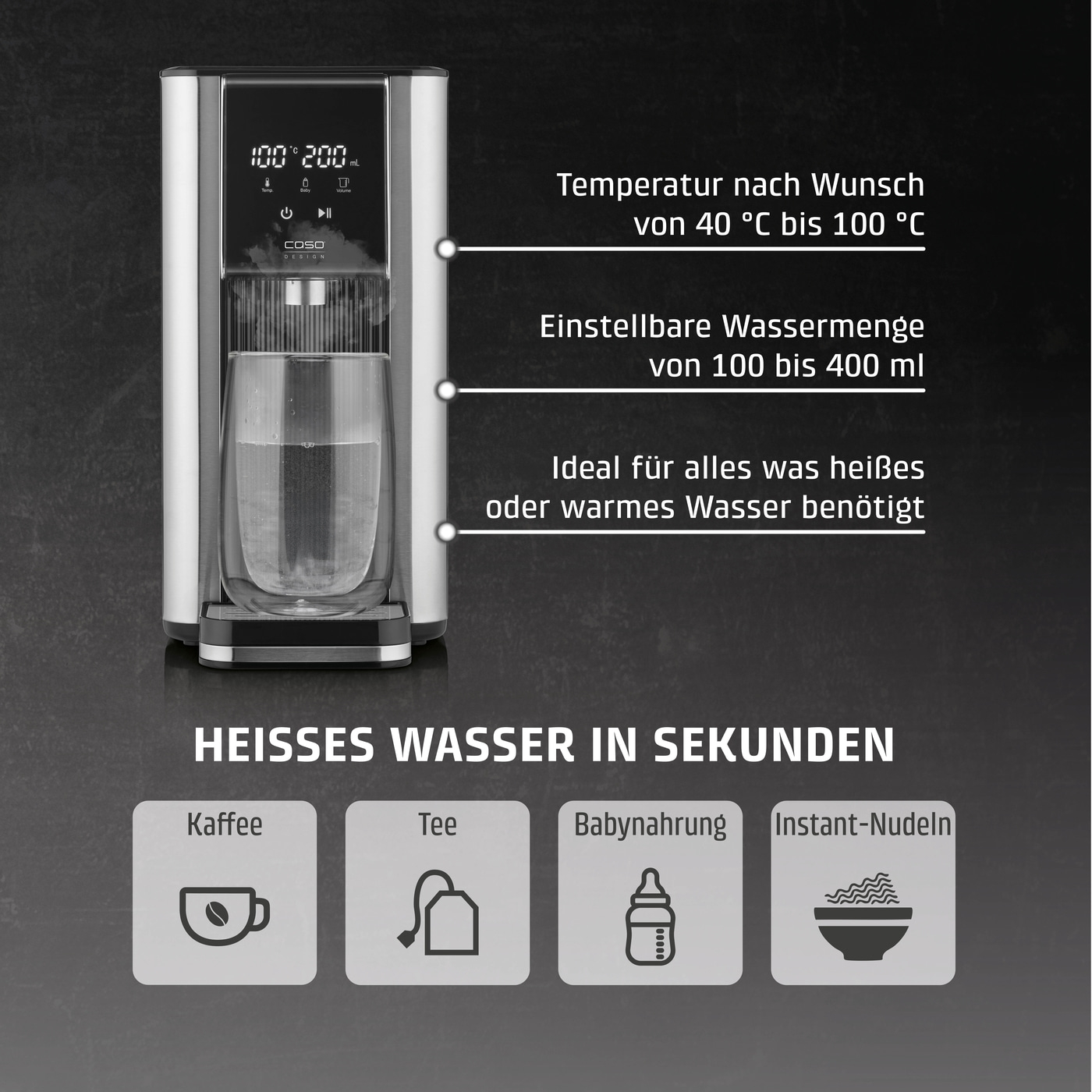 CASO HW 620 Turbo Heisswasserspender