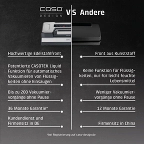 VRH 800 advanced Pro Vakuumiergerät mit extra Zubehör