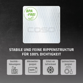 Foil set 2 for vacuuming + Sous Vide Cooking 30x40 cm, 20x600 cm, 28x600 cm, 30x600 cm