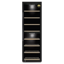 CASO WineExclusive 180 Smart Weinkühlschrank mit Kompressortechnik | Für bis zu 180 Flaschen | 2 Temperaturzonen