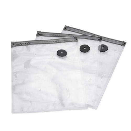 CASO Vacu ZIP-Bags 26x35 cm, 20 pièces, 150 μm Pour la mise sous vide + la cuisson sous vide