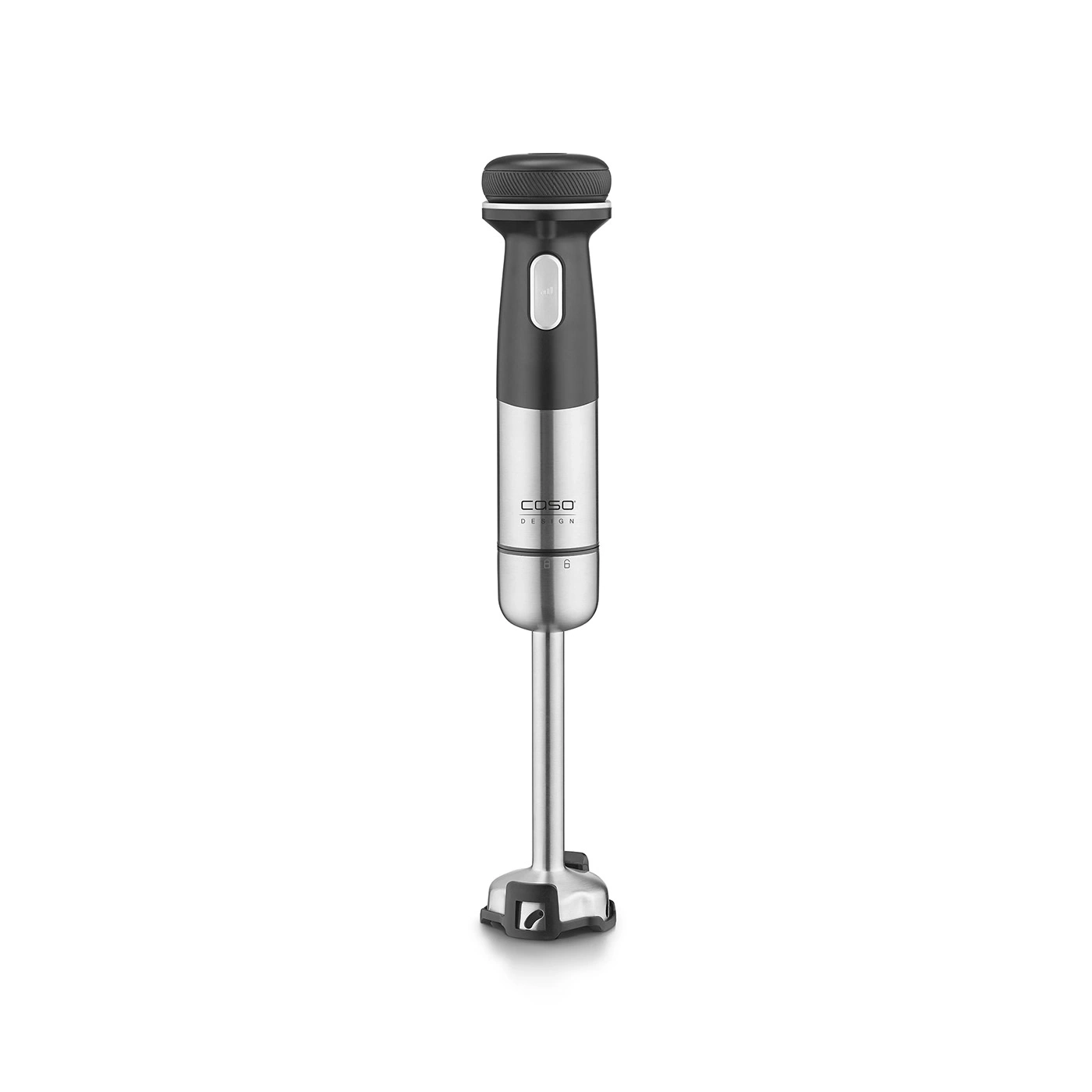 Mixeur plongeant, acier inoxydable, noir, argent, cuisine, appareil, mélanger, mixer, cuisiner, design