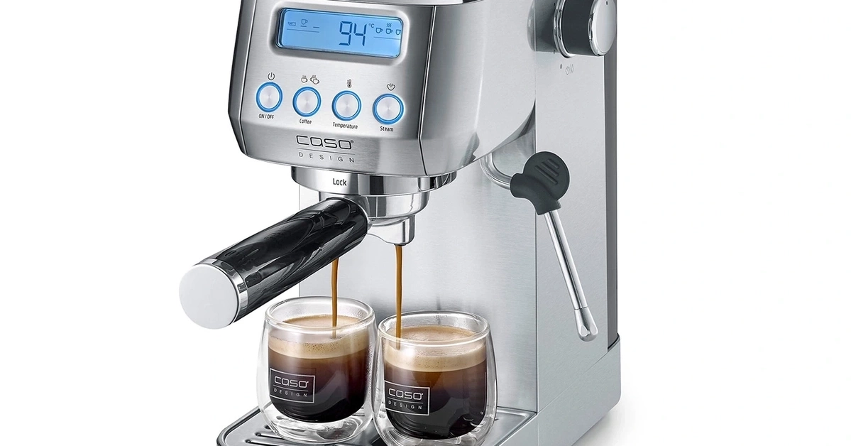 Design Siebträgermaschine CASO EspressoGourmet Crema | CASO Design ...