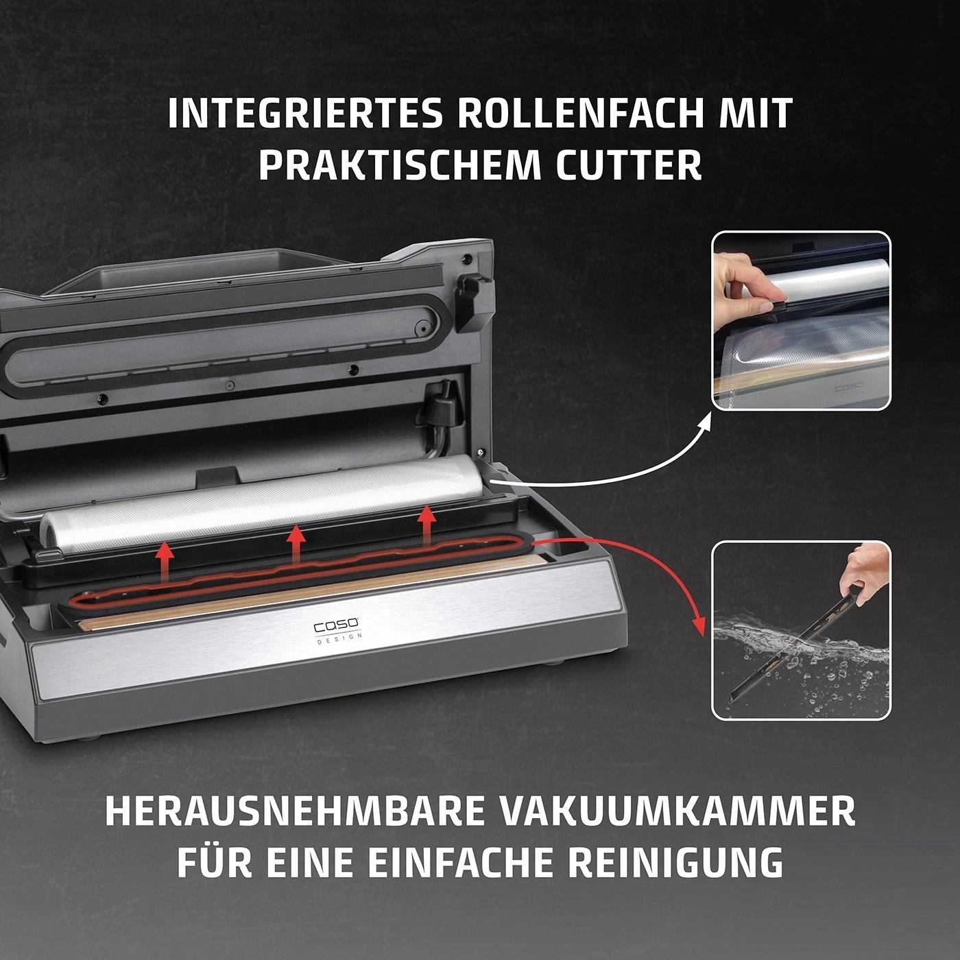 CASO VRH 690 advanced Balkenvakuumierer