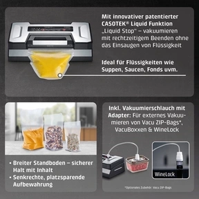 VRH 800 advanced Pro Vakuumiergerät mit extra Zubehör