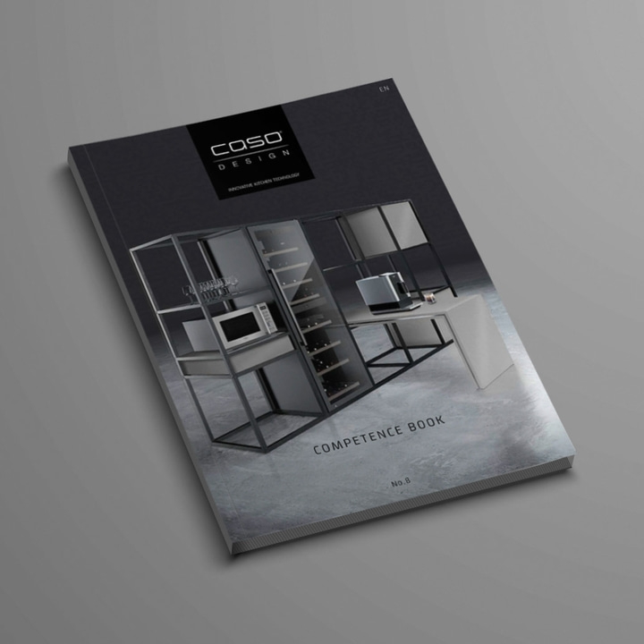 Livre avec meubles de cuisine, Caso Design, Competence Book, No. 8, EN