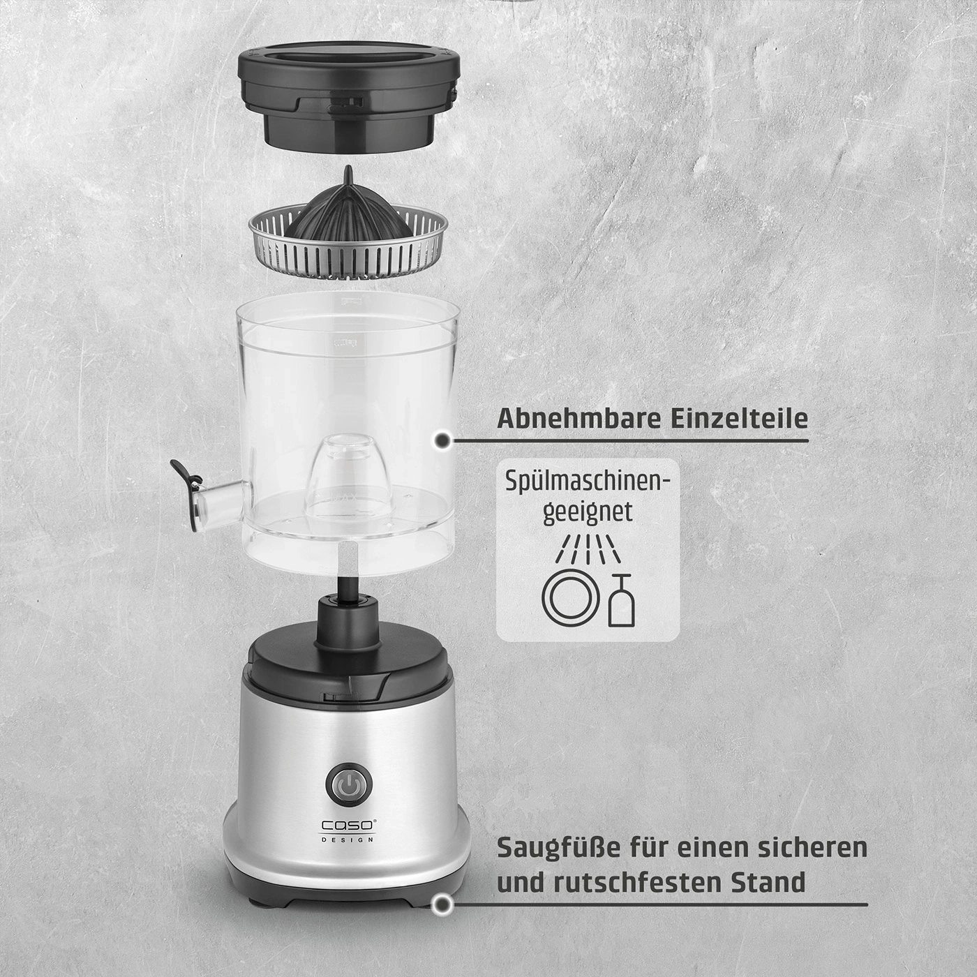 CP 440 Lift Inox Fully automatic citrus juicer