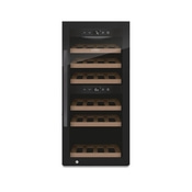 CASO WineExclusive 24 Smart Weinkühlschrank mit Kompressortechnik | Für bis zu 24 Flaschen | 2 Temperaturzonen