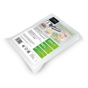 CASO 4 Sterne Strukturbeutel 16x23 cm, 60 Stück, 150 μm zum Vakuumieren + Sous Vide Garen