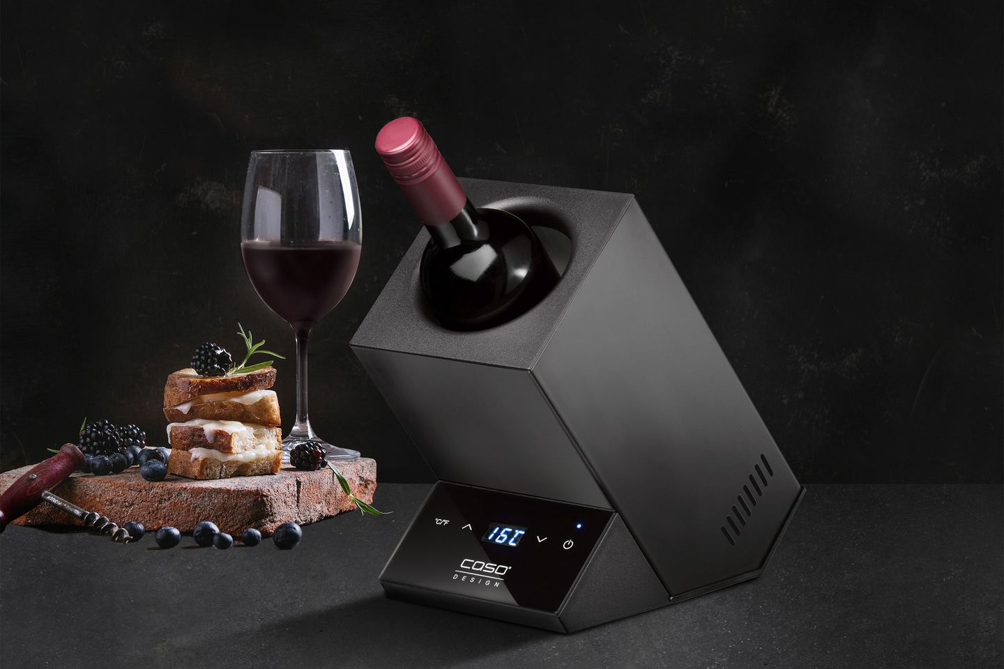 Wein, Glas, Essen, Gerät, Temperatur, Beeren, Brot, Genuss, Design, Schwarz