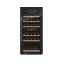 CASO WineExclusive 24 Smart Weinkühlschrank mit Kompressortechnik | Für bis zu 24 Flaschen | 2 Temperaturzonen