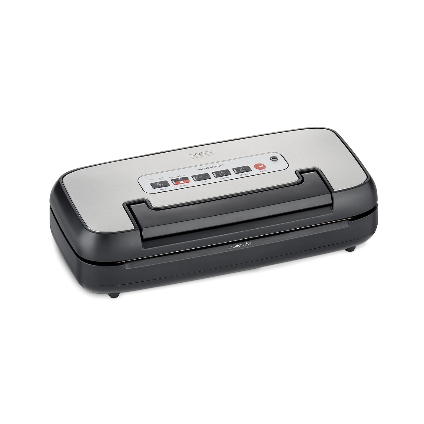 Vakuumiergerät Caso Design, Modell VRH 590 advanced, silber und schwarz