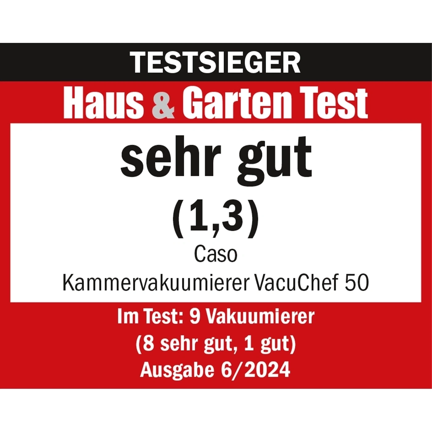 CASO VacuChef 50 Profi-Kammervakuumierer