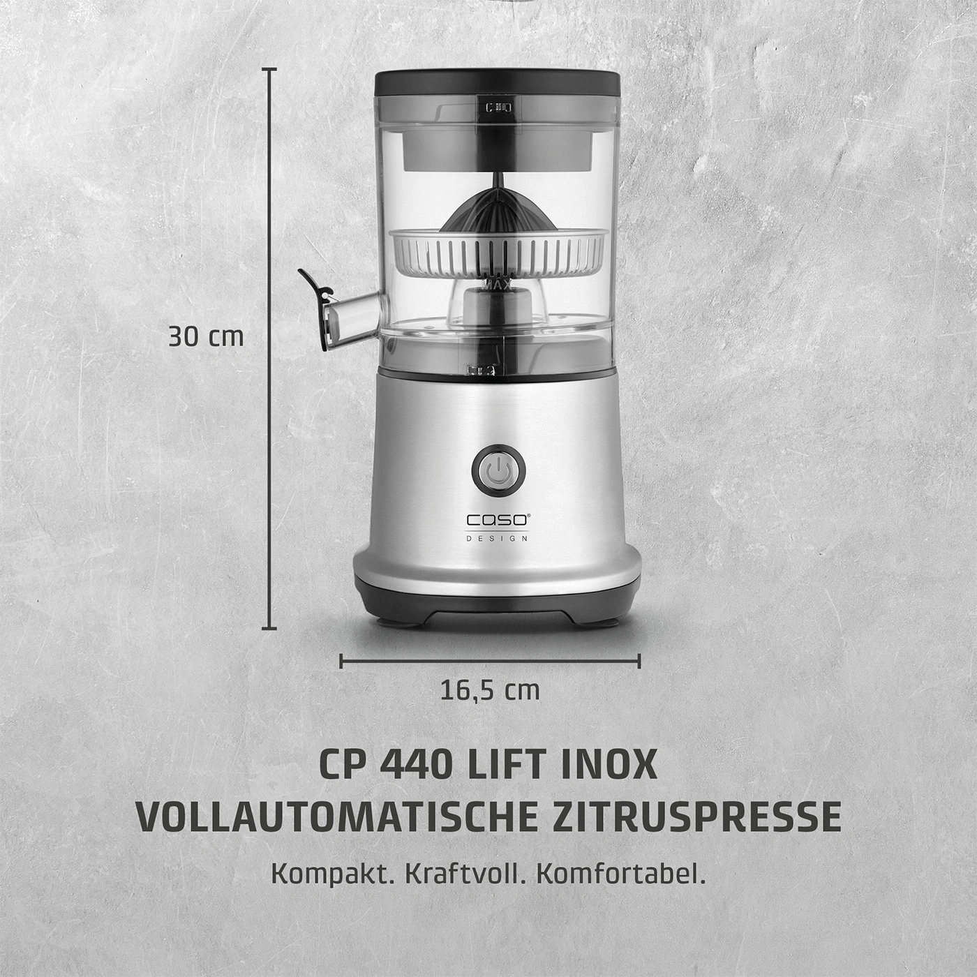 CP 440 Lift Inox Fully automatic citrus juicer