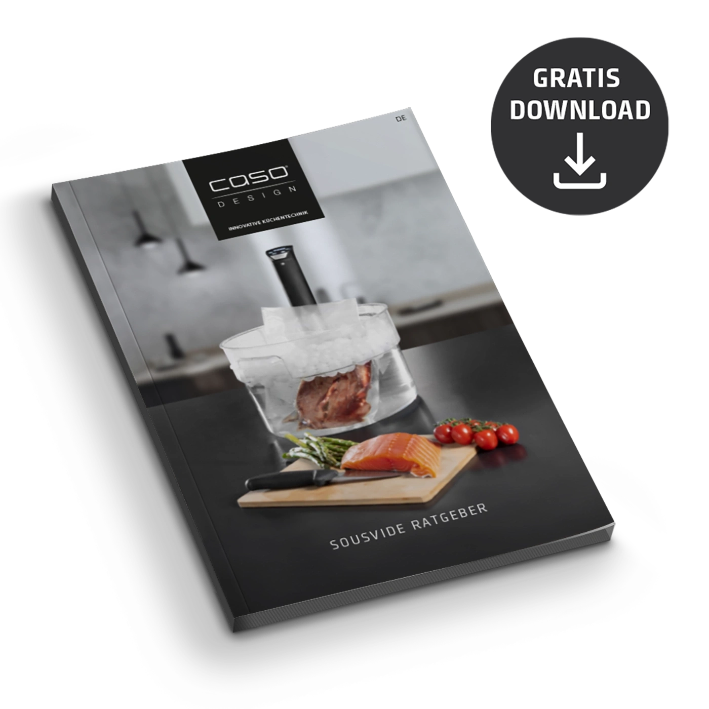 Sousvide Ratgeber von Caso Design mit Gratis Download