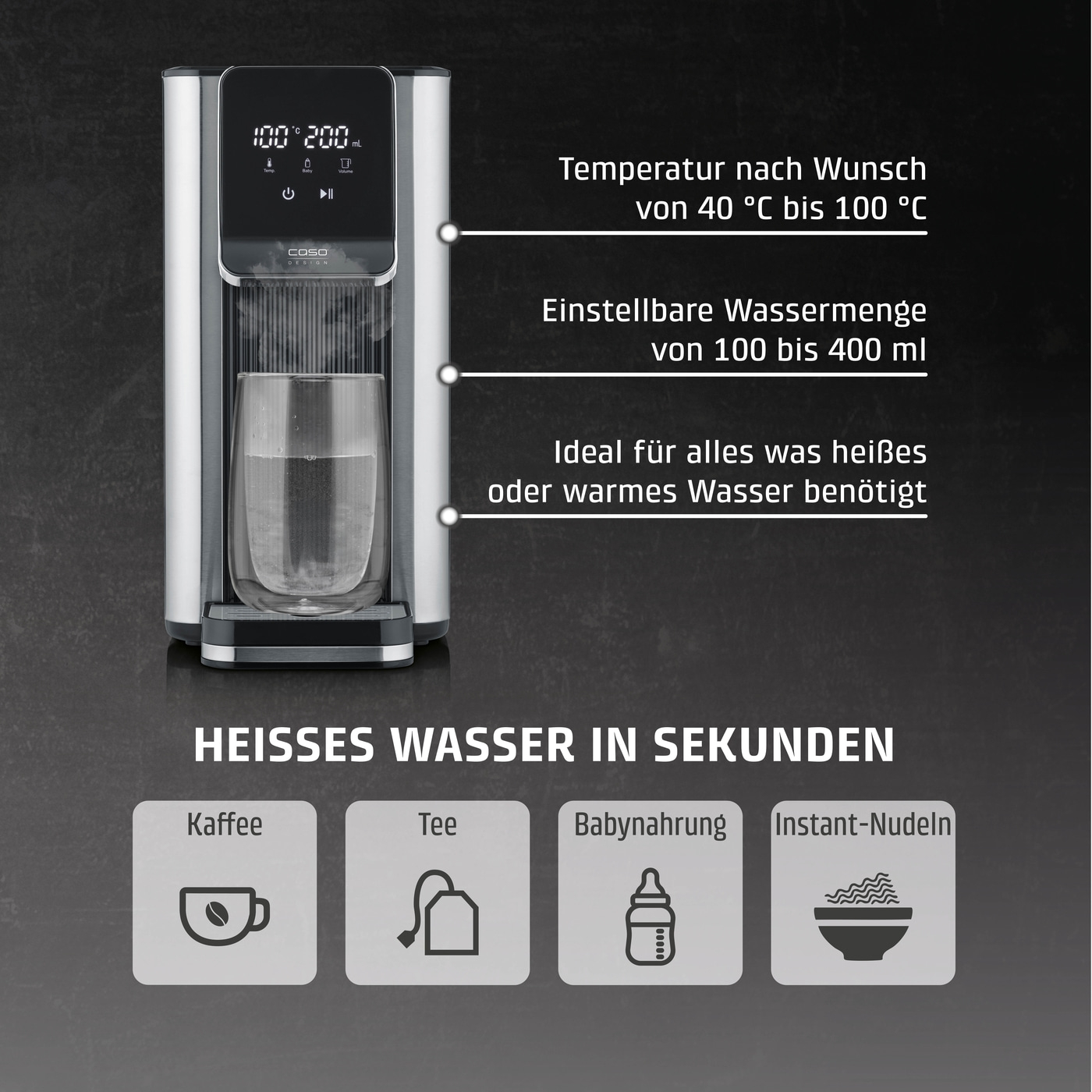 CASO HW 630 Turbo Heisswasserspender