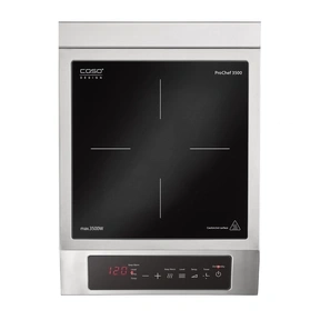 CASO ProChef 2400 für den professionellen Gebrauch Mobiles Einzelinduktionskochfeld mit T13 Stecker